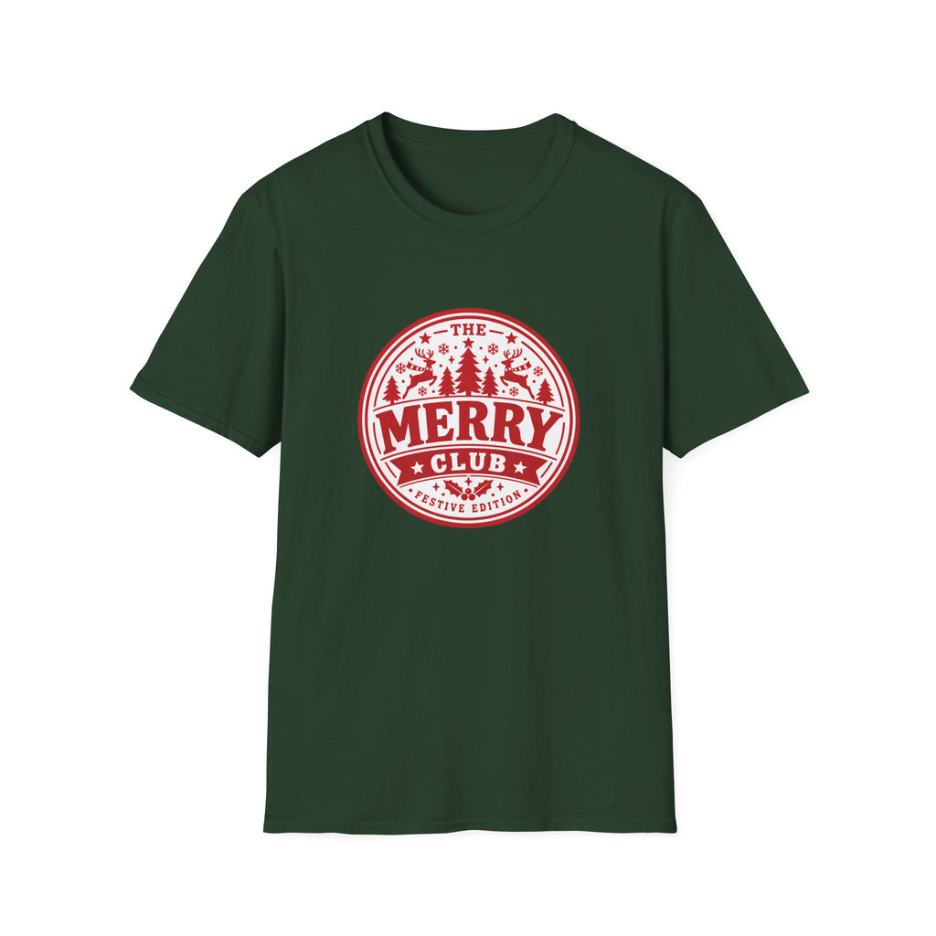 Unisex T-Shirt - The Merry Club - Christmas