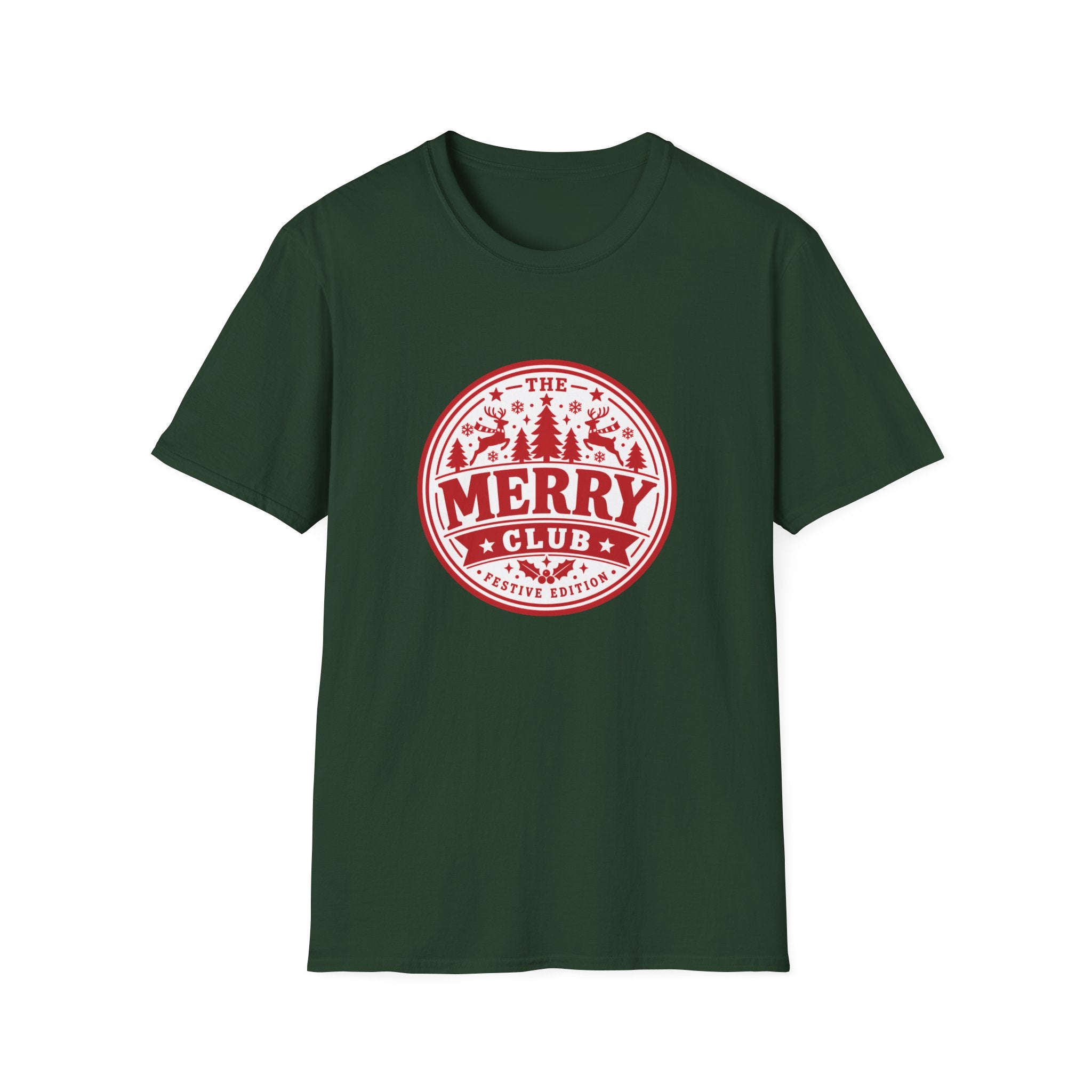 Unisex T-Shirt - The Merry Club - Christmas