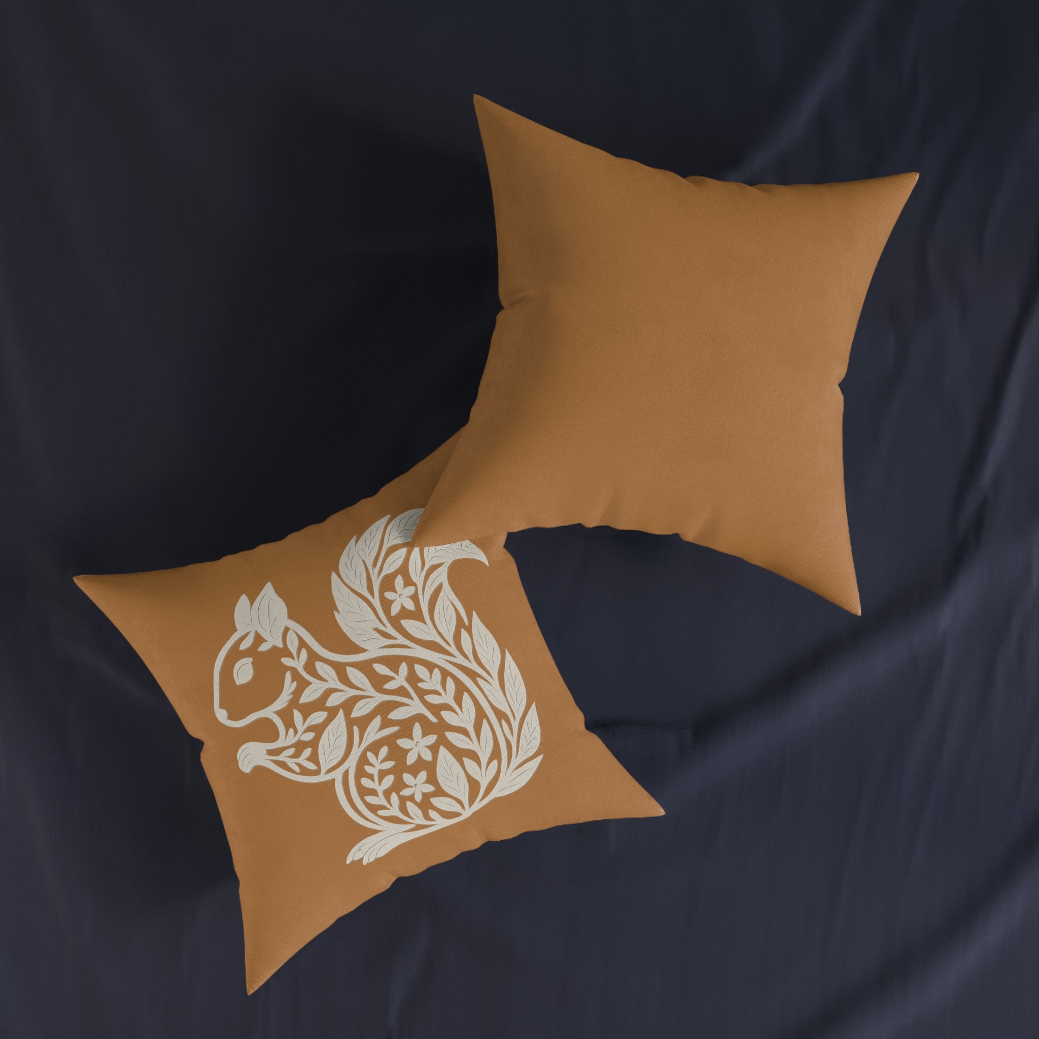 Square Cushion - Squirrel Design