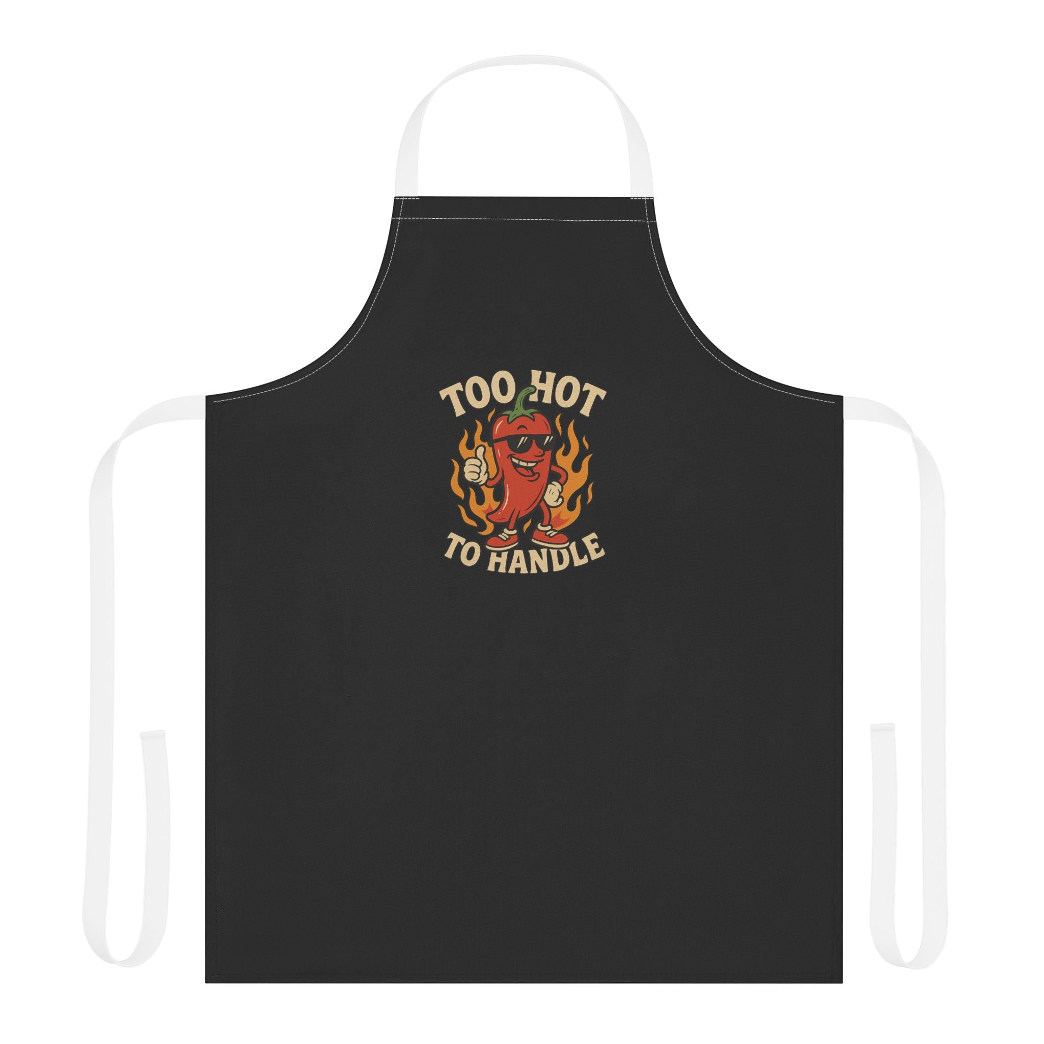 Kitchen Apron - Too Hot to Handle Design