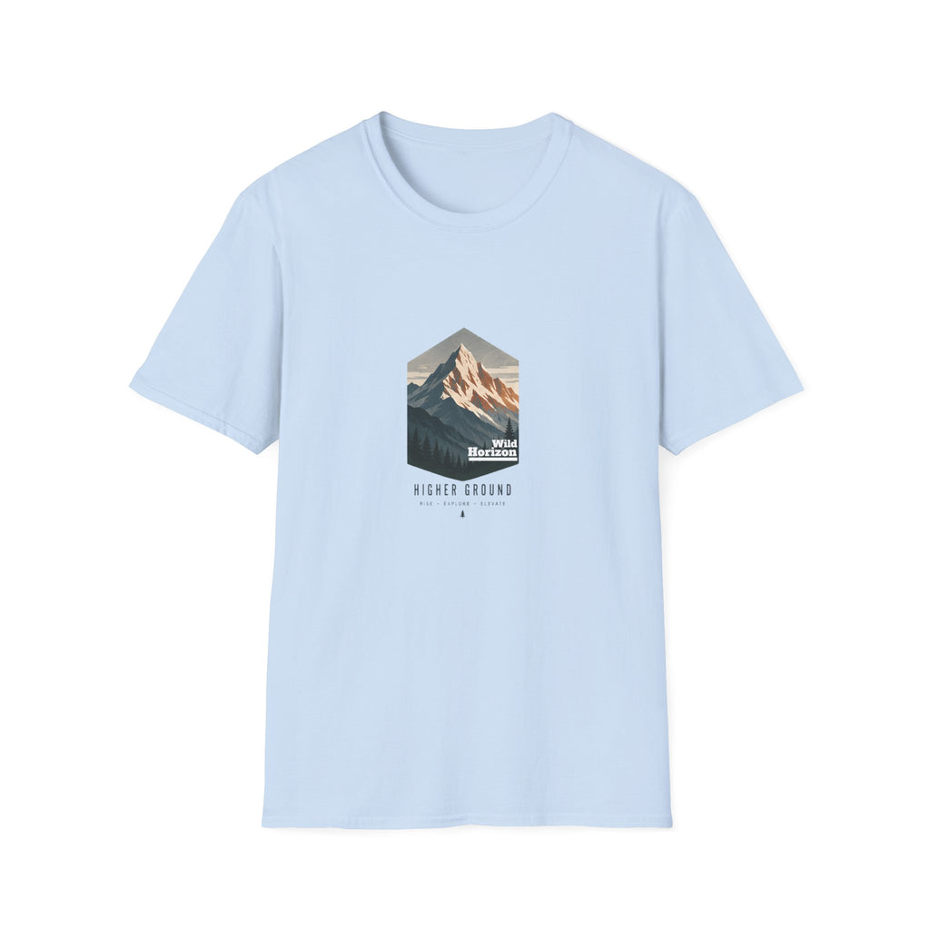 Unisex T-Shirt - Higher Ground - Wild Horizon