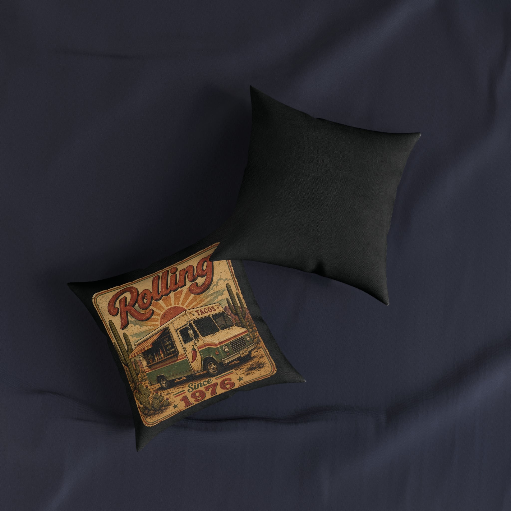 Square Cushion - Rolling Since 1976