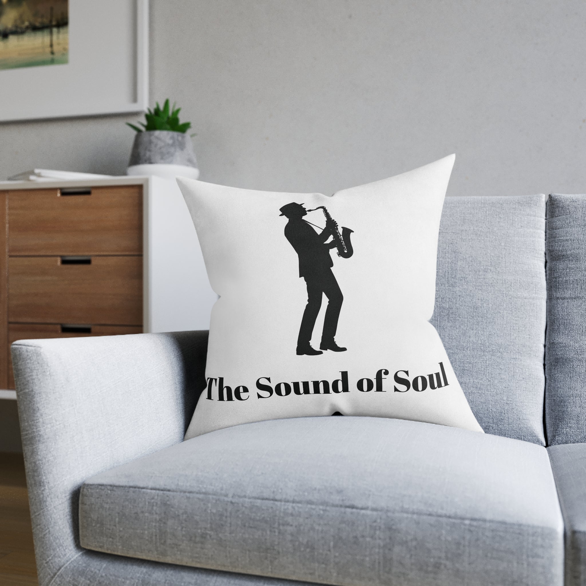 Square Cushion - The Sound of Soul