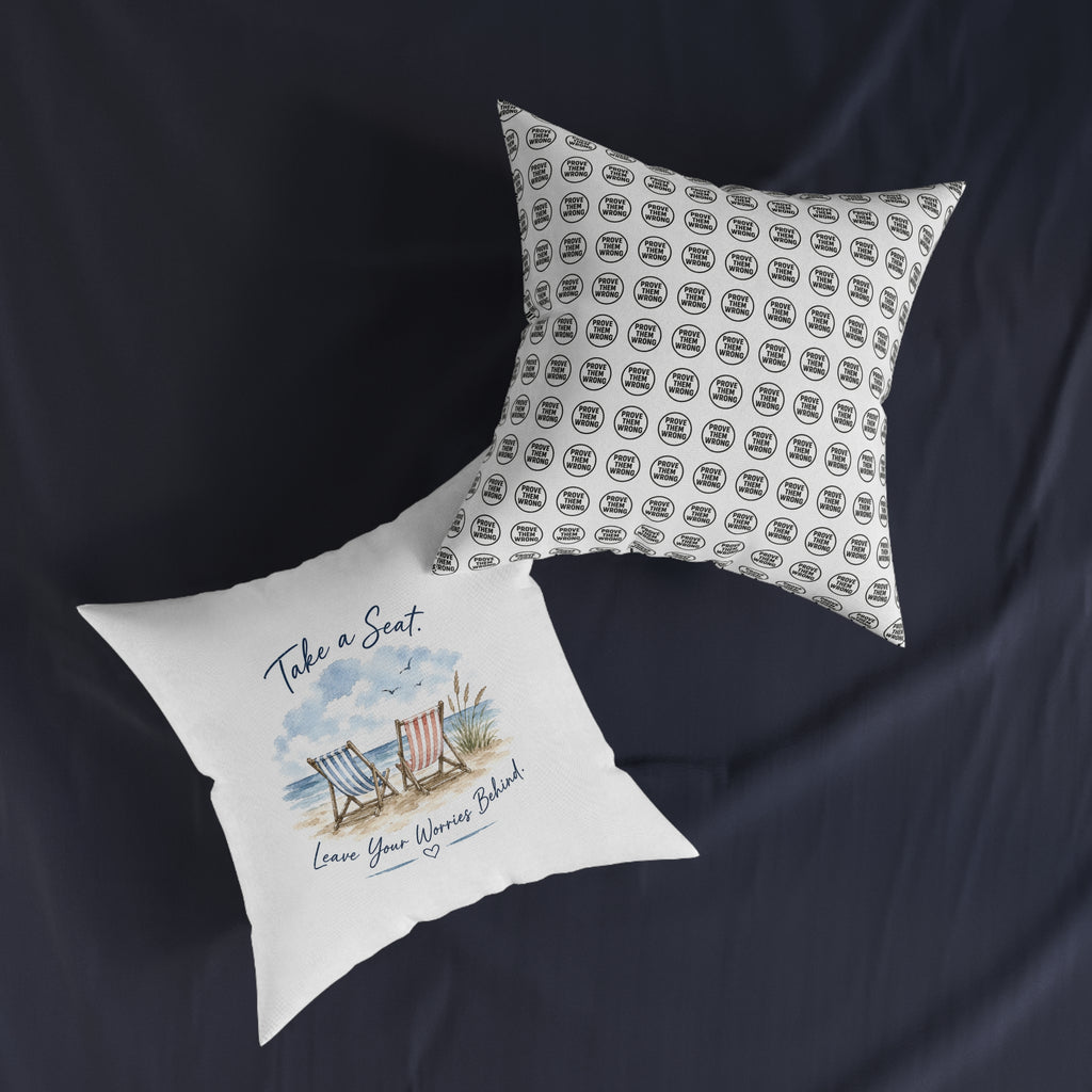 Copy of Square Cushion - Prove Them Wrong Design