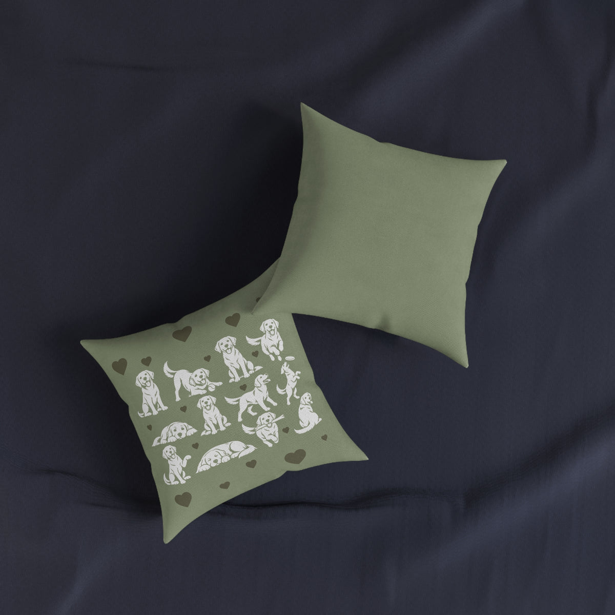 Square Cushion - Labrador Fun