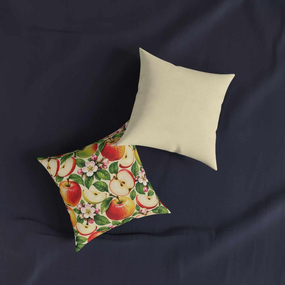 Square Cushion – Apple | Fruit & Nature Home Decor