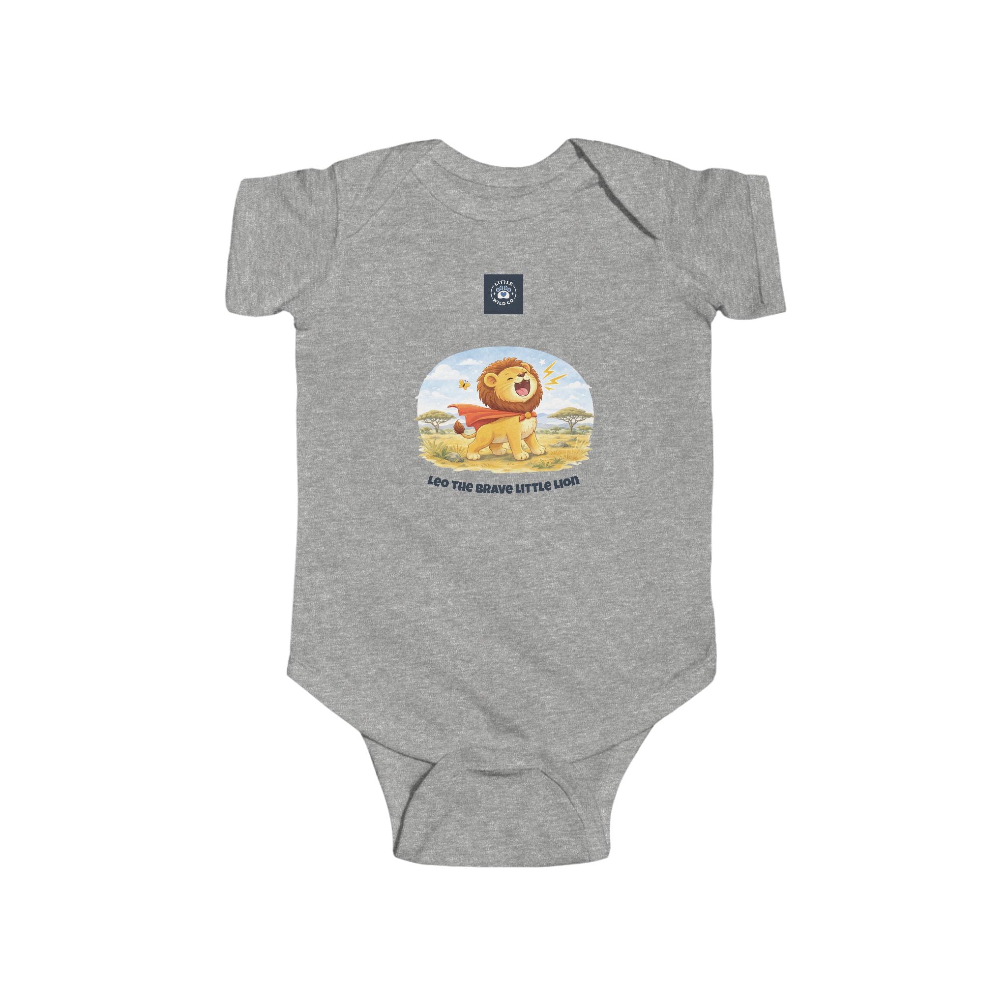 Babygrow - Leo the Brave Little Lion - Little Wild Co.
