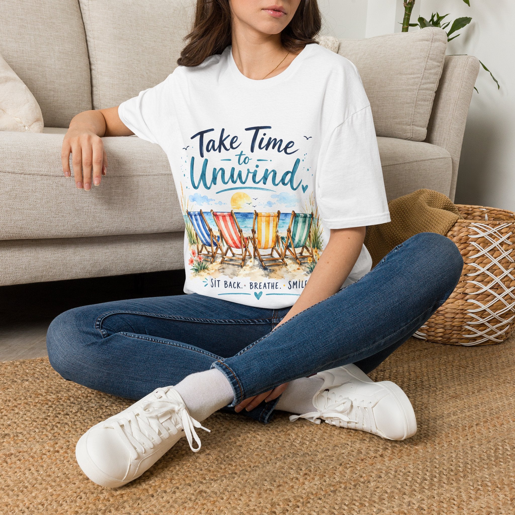 Unisex T-Shirt - Take Time to Unwind