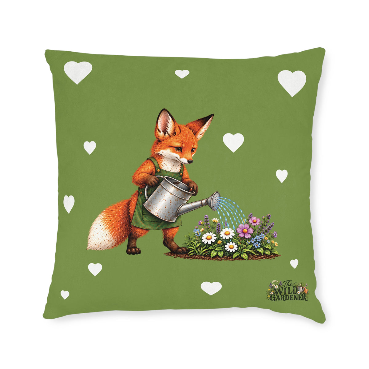 Square Cushion | The Wild Gardener - Fox