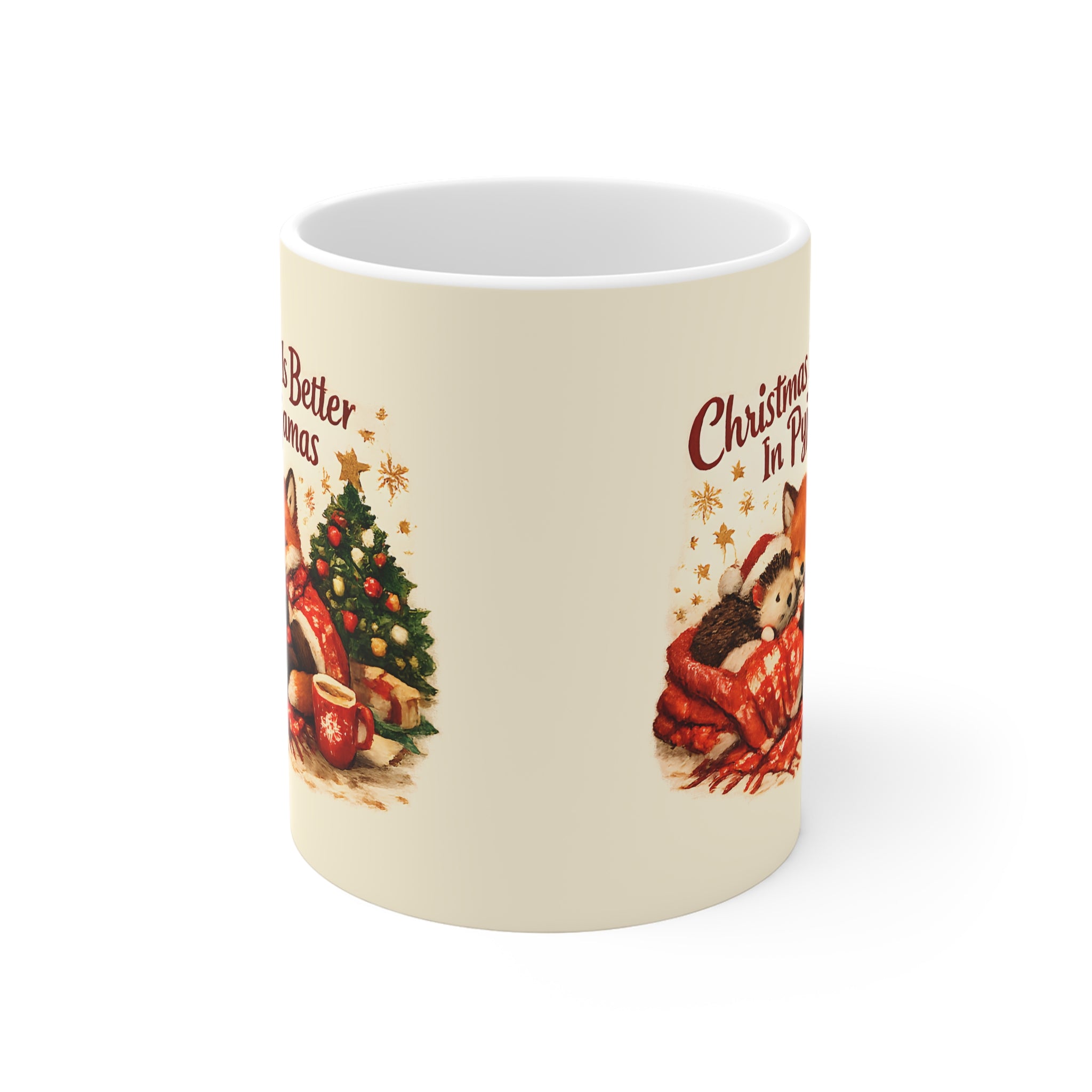 Christmas is Better in Pyjamas - Ceramic Christmas Mug