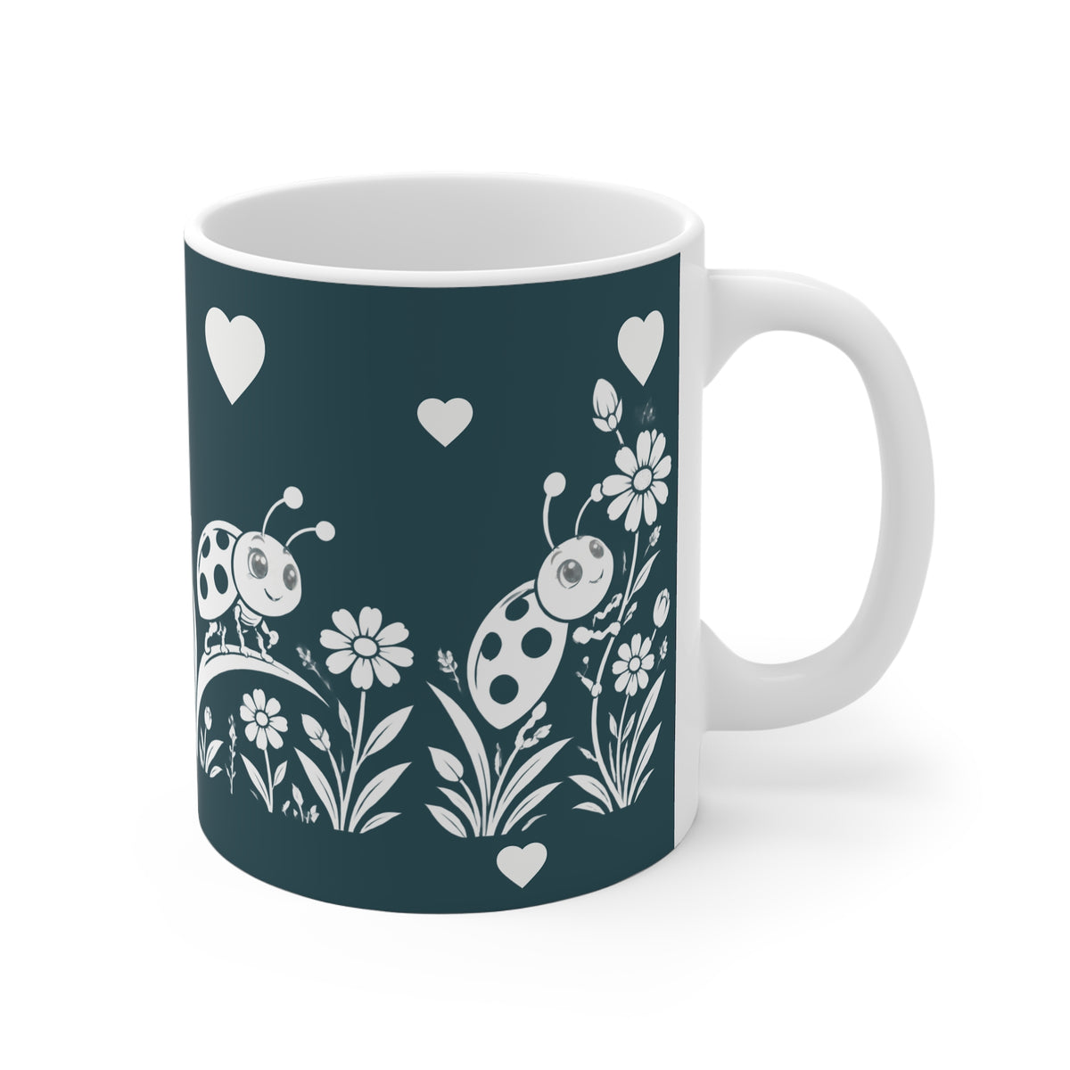 Ceramic Mug - Ladybird Fun