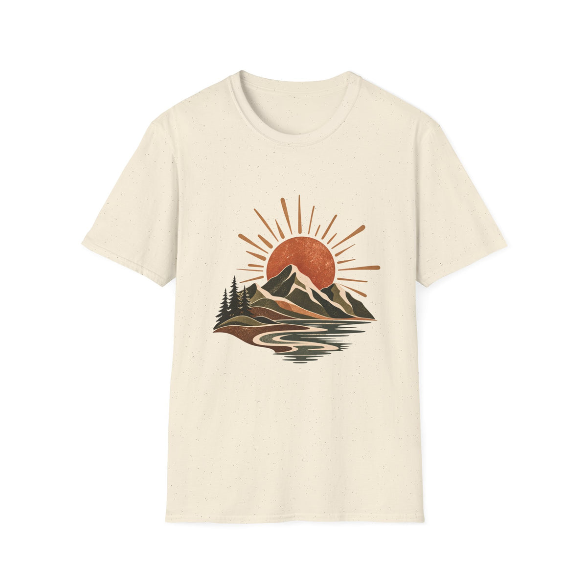 Unisex T-Shirt - Mountain Sun