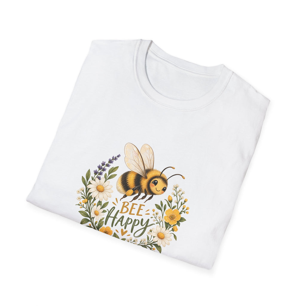 Unisex T-Shirt – Bee Happy | Crest