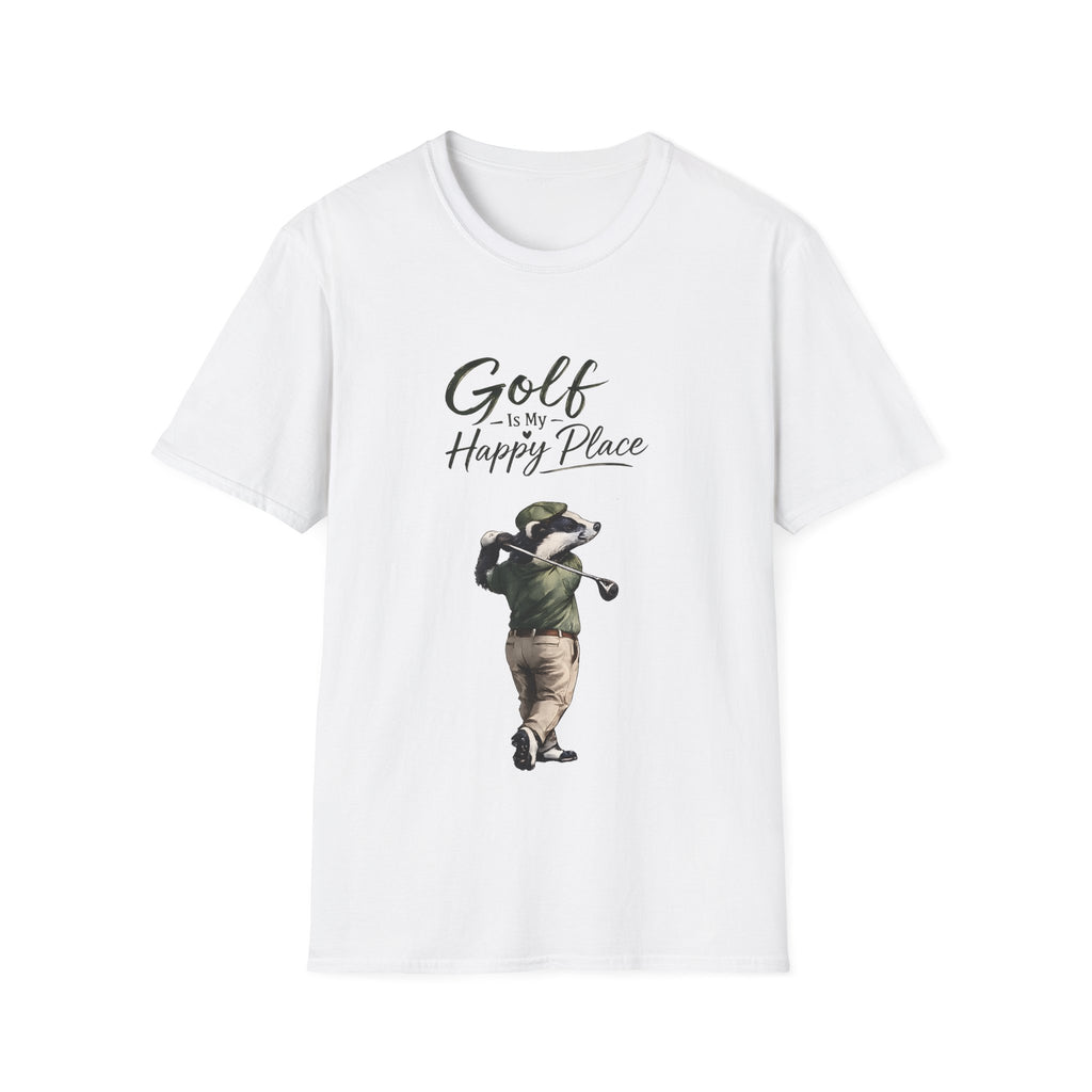 Unisex T-Shirt - Golf is my Happy Place