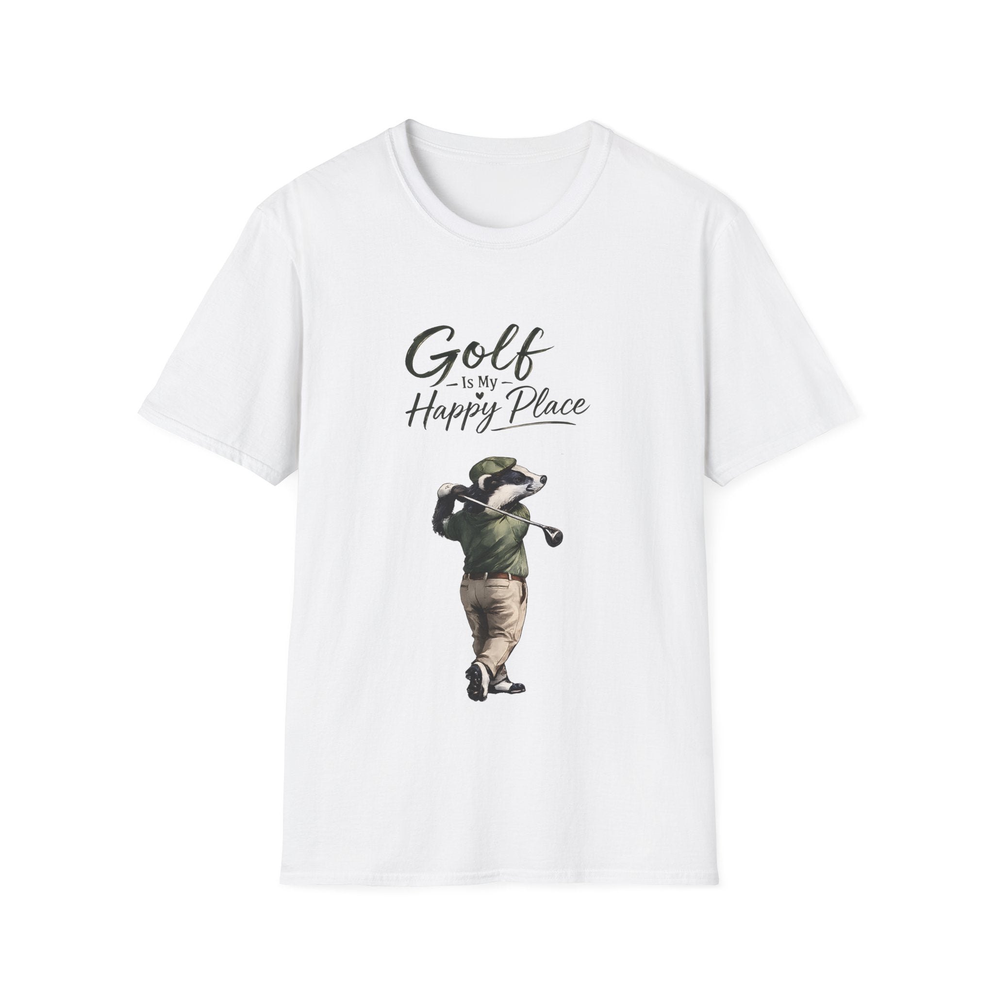Unisex T-Shirt - Golf is my Happy Place