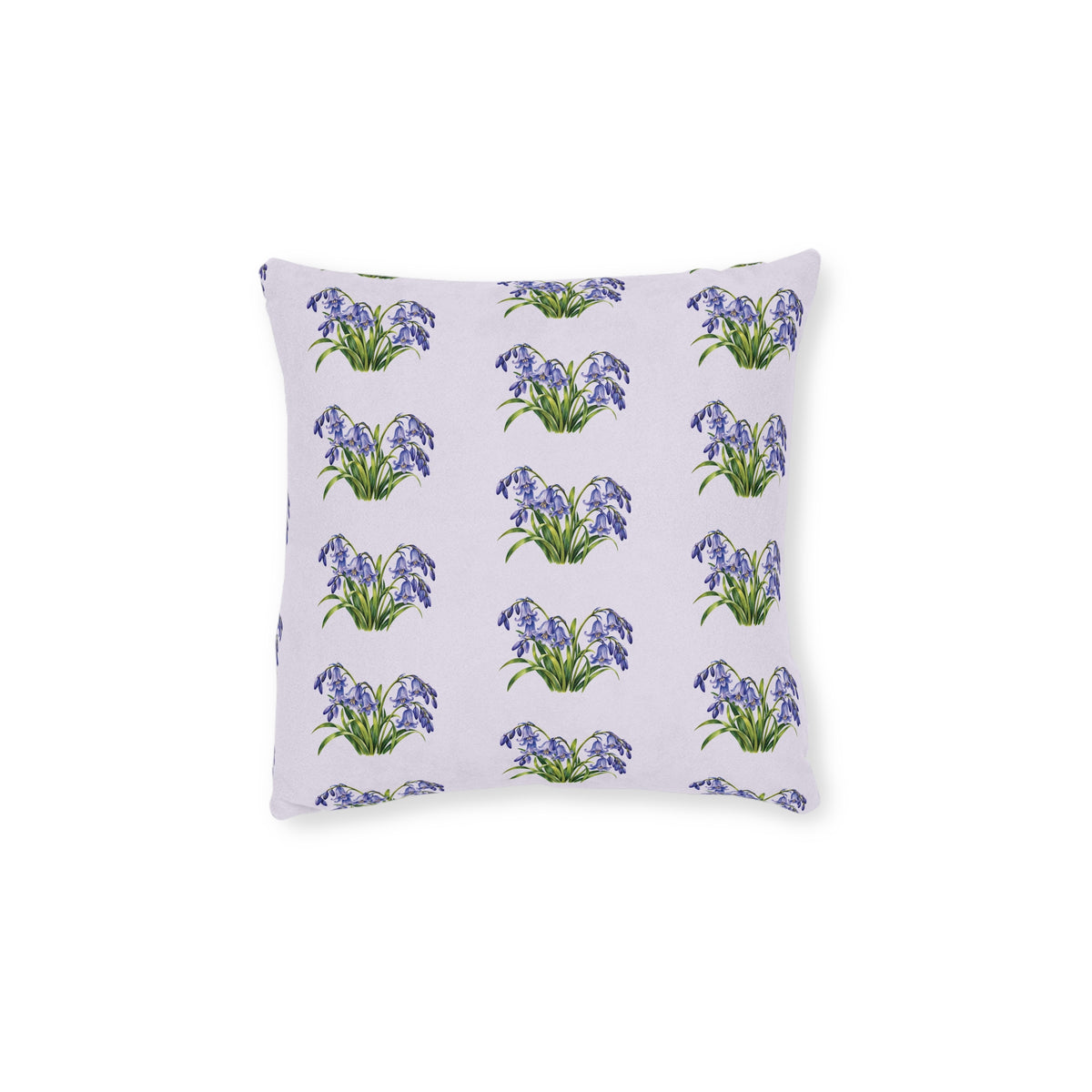 Square Cushion | Bluebells - British Wildflower