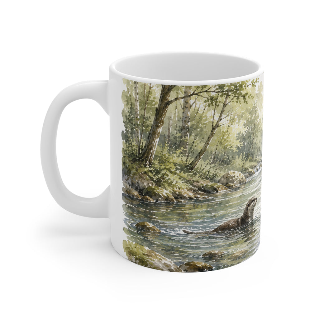 Copy of Ceramic Mug - Woodlands - Otter