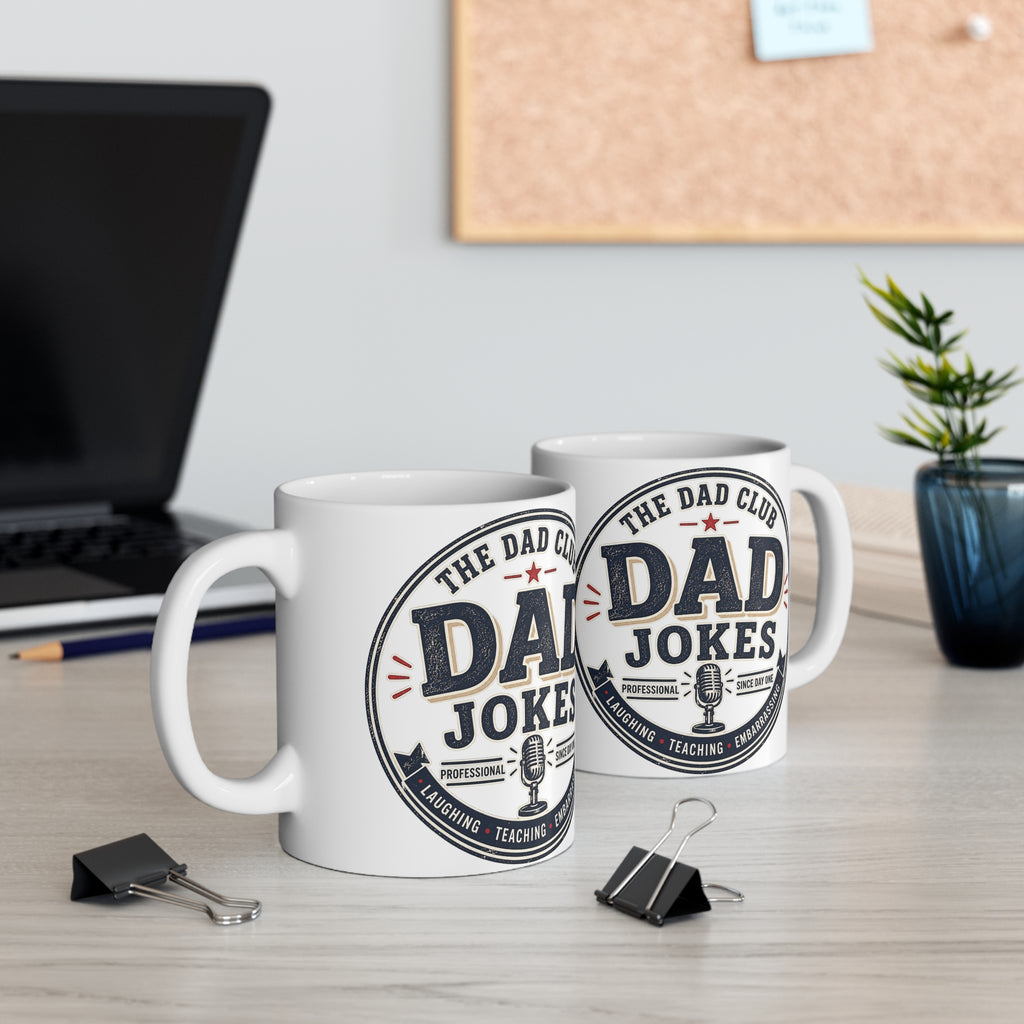 Dad Ceramic Mug - Dad Jokes