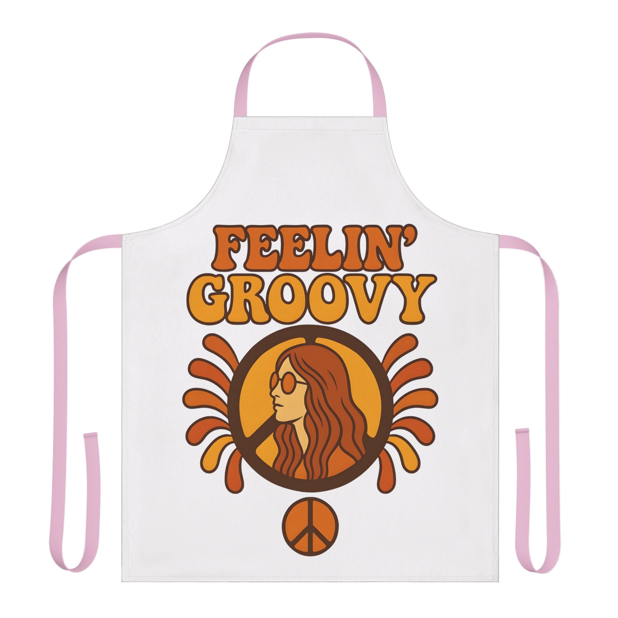 Kitchen Apron - Feelin' Groovy Design