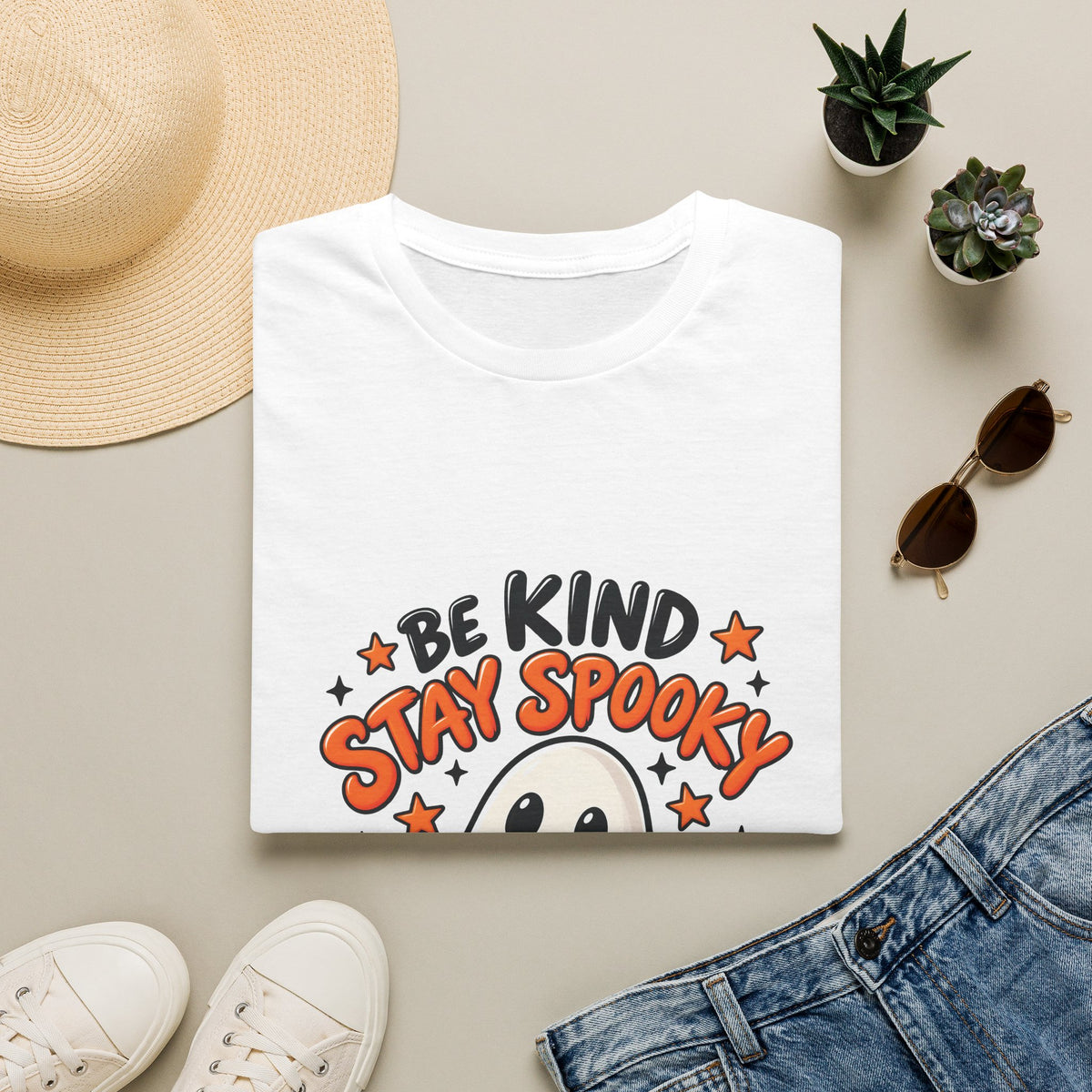 Unisex T-Shirt - Be Kind Stay Spooky - Halloween