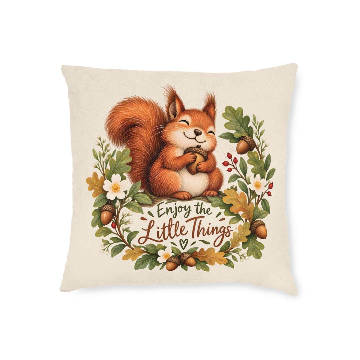 Square Cushion - Enjoy The Little Things