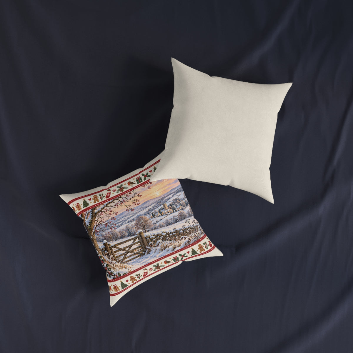Square Cushion - Winter