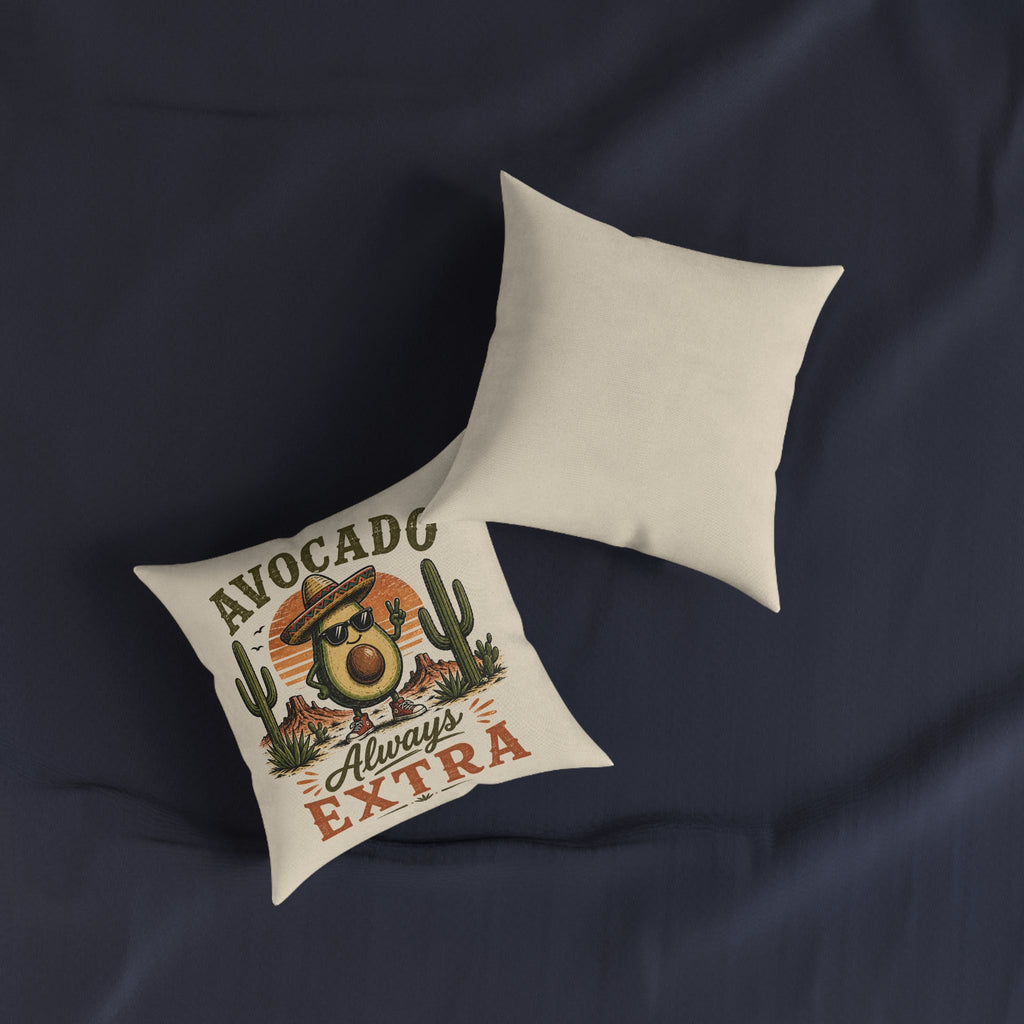 Square Cushion - Avocado Always Extra