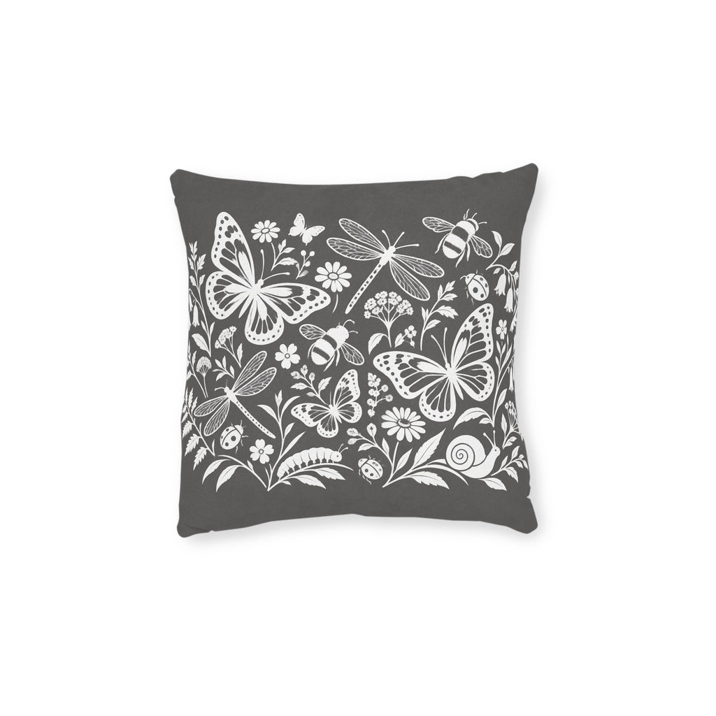Square Cushion - Insects