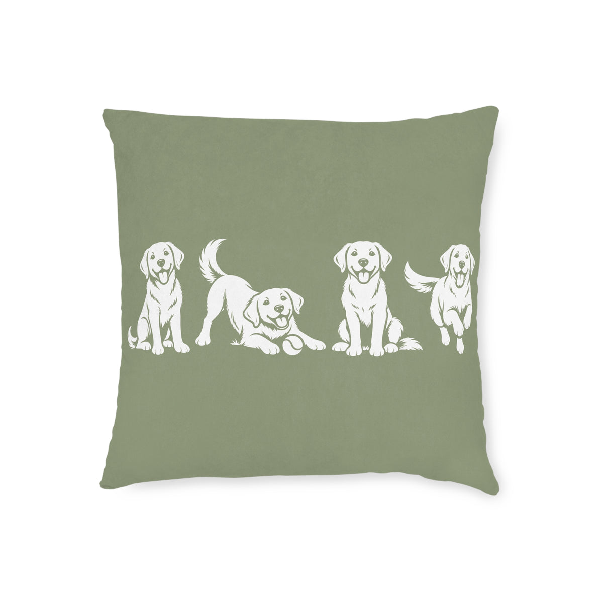Square Cushion - Labrador Fun