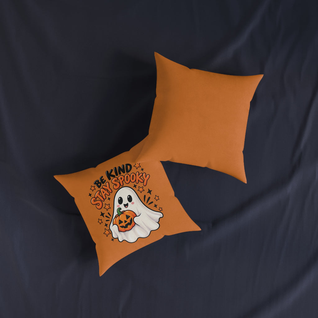 Square Cushion - Be Kind Stay Spooky - Halloween