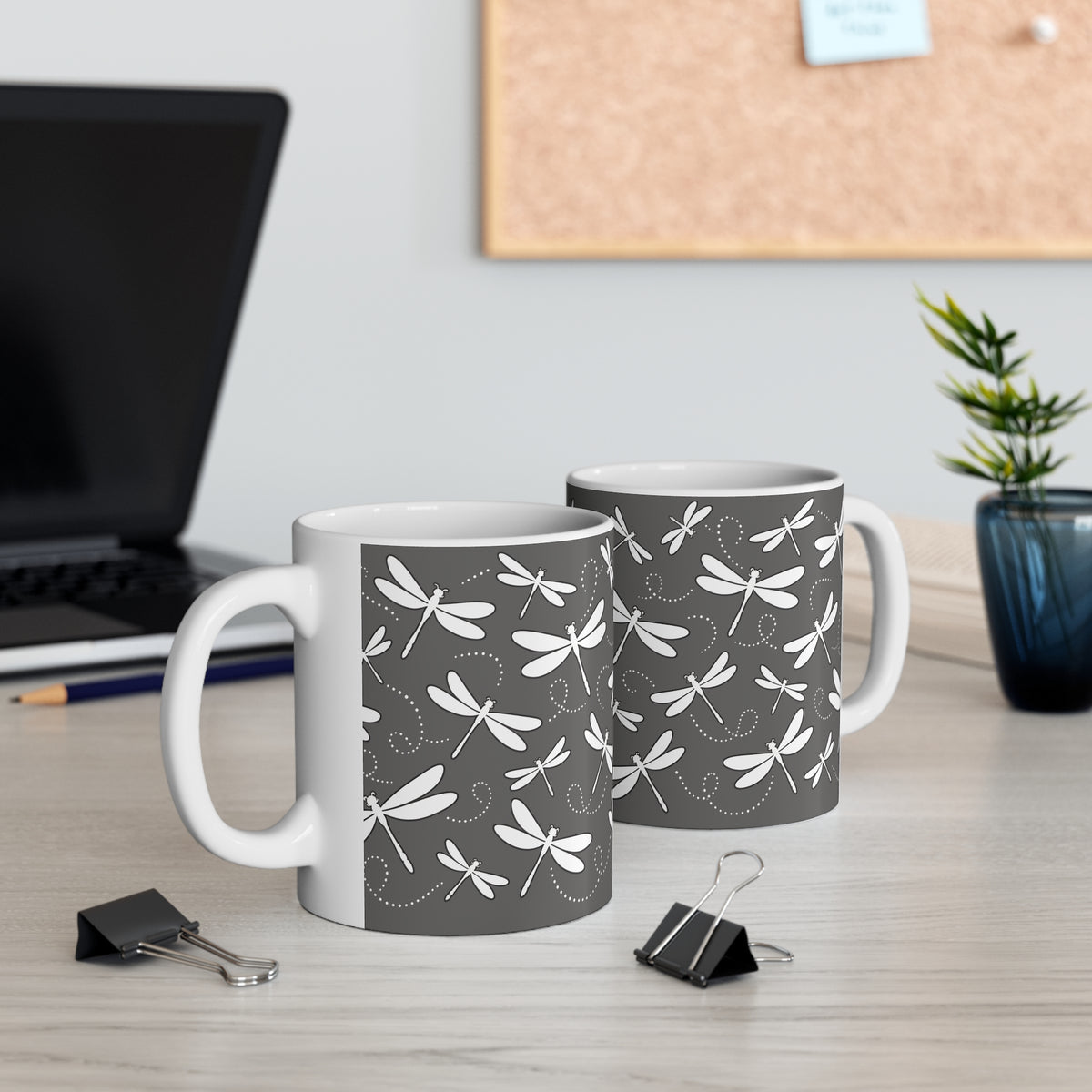Ceramic Mug - Dragonflies