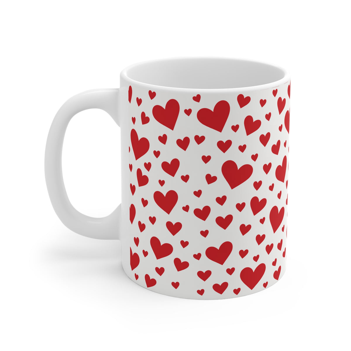 Ceramic Mug - Hearts