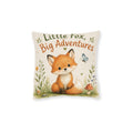 Square Cushion - Litte Fox, Big Adventures Nursery, Playroom, Themed Children Bedrooms