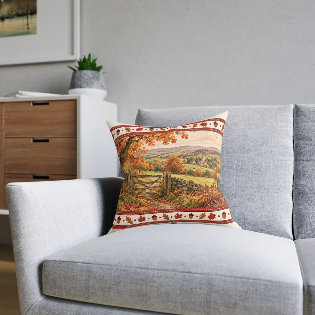 Square Cushion - Autumn