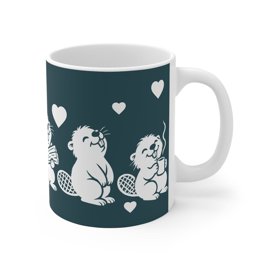 Ceramic Mug - Beaver Fun