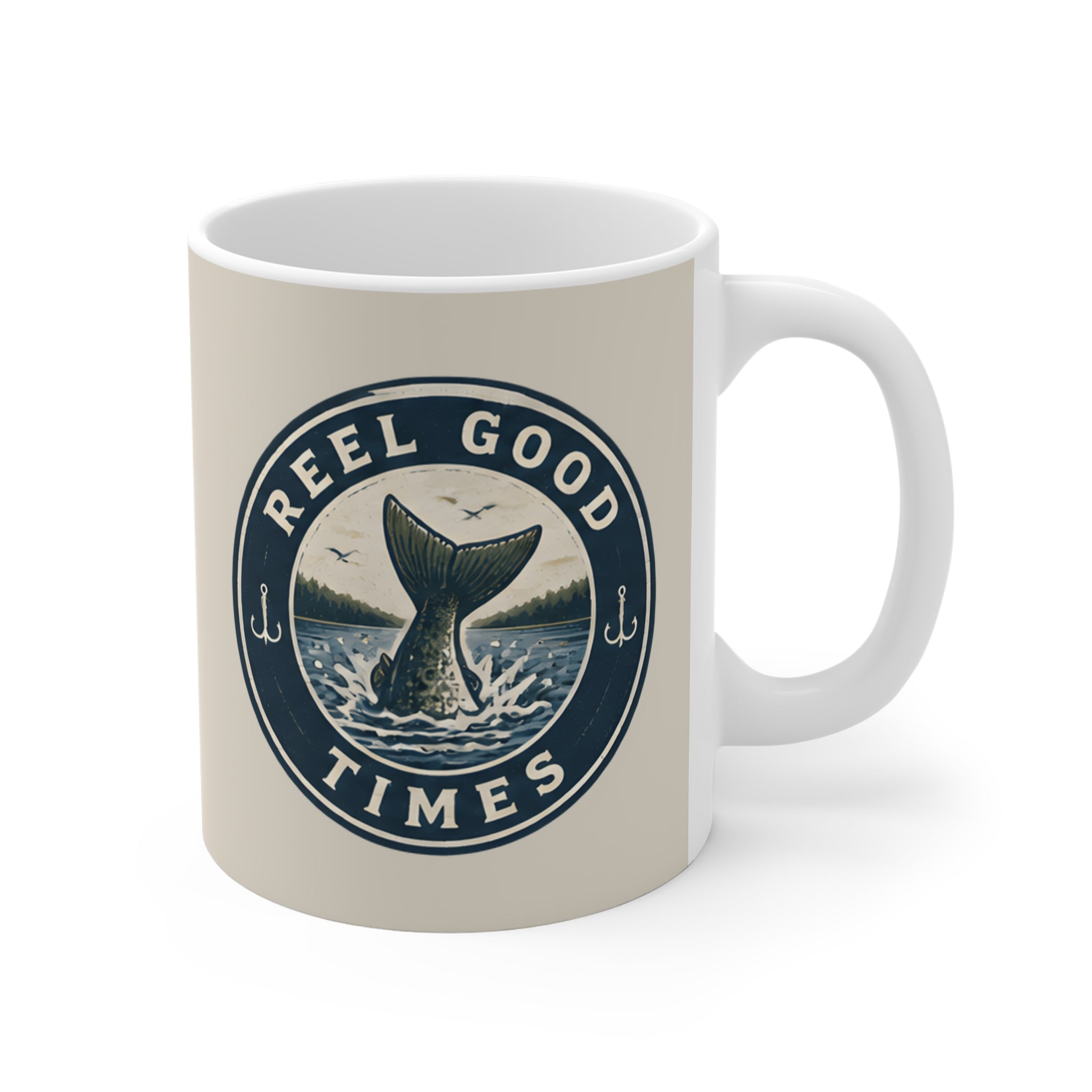 Ceramic Mug – Reel Good Times | Fishing Lover Mug