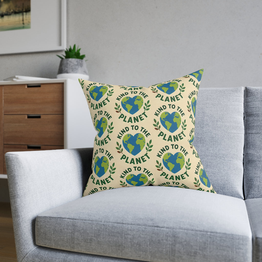 Square Cushion – Kind to the Planet | Eco & Nature Cushion
