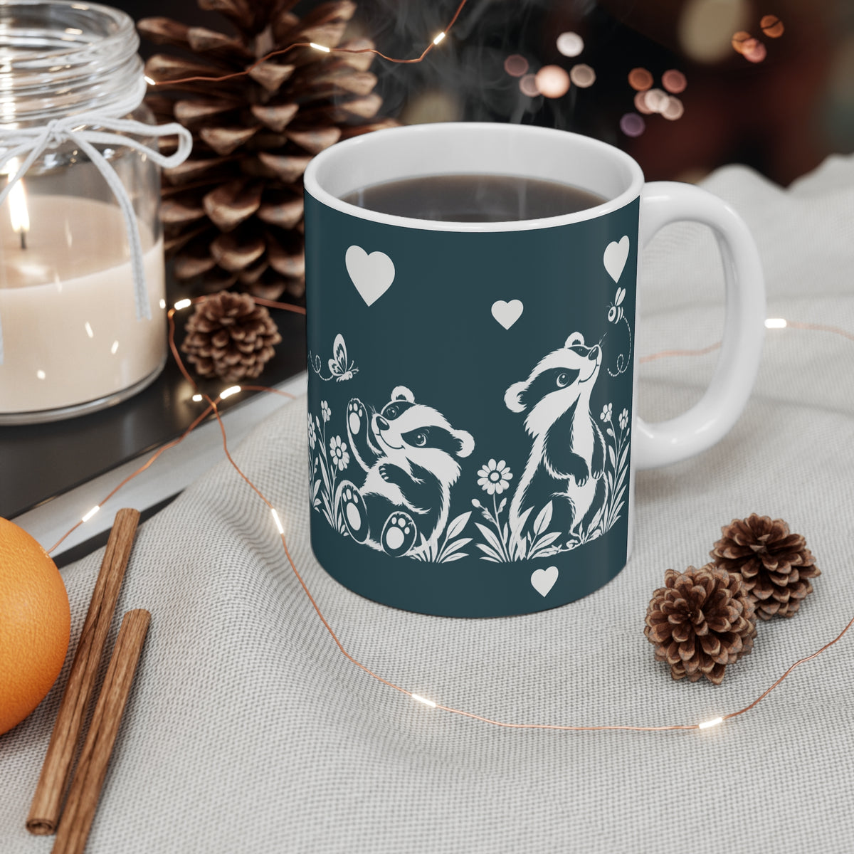 Ceramic Mug - Badger Fun