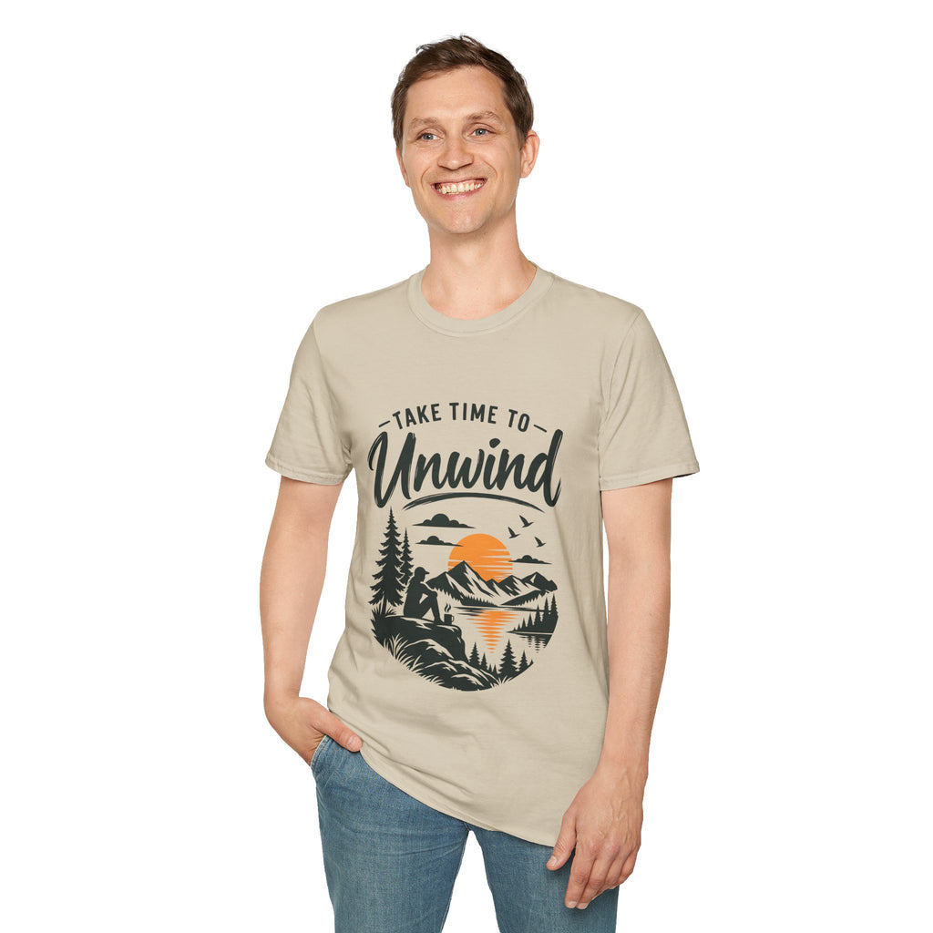 Unisex T-Shirt - Take Time To Unwind