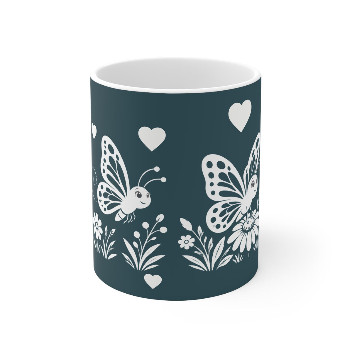 Ceramic Mug - Butterfly Fun