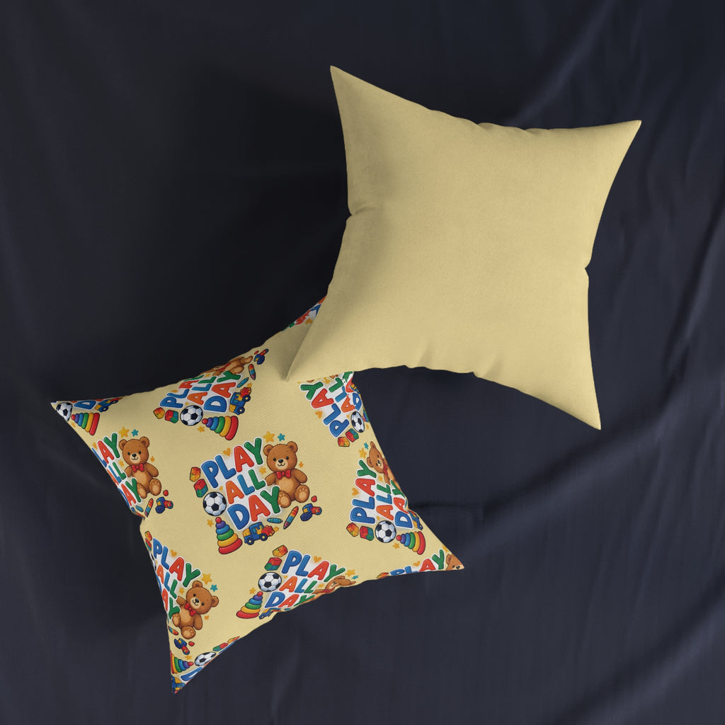 Square Cushion - Play All Day