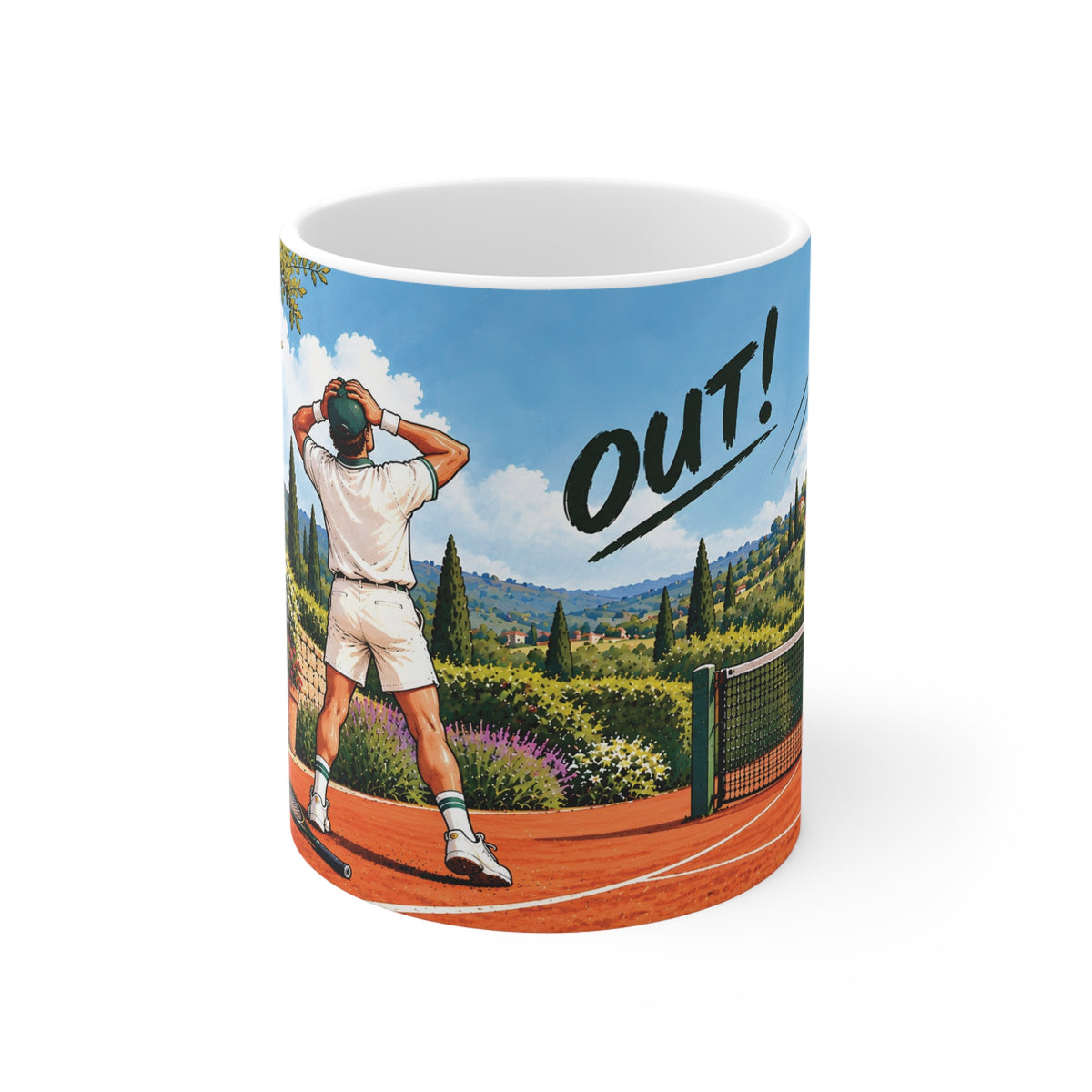 Ceramic Mug - Tennis - Fun