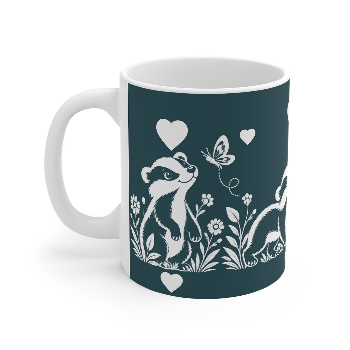 Ceramic Mug - Badger Fun