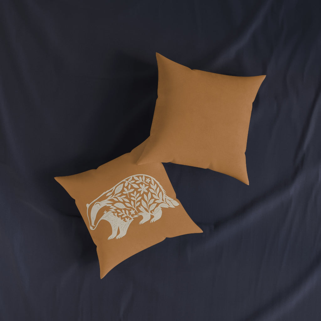 Square Cushion - Badger Design