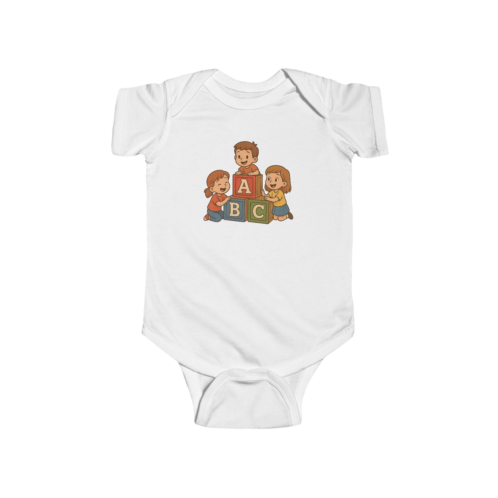 Babygrow - ABC Blocks Baby Onesie