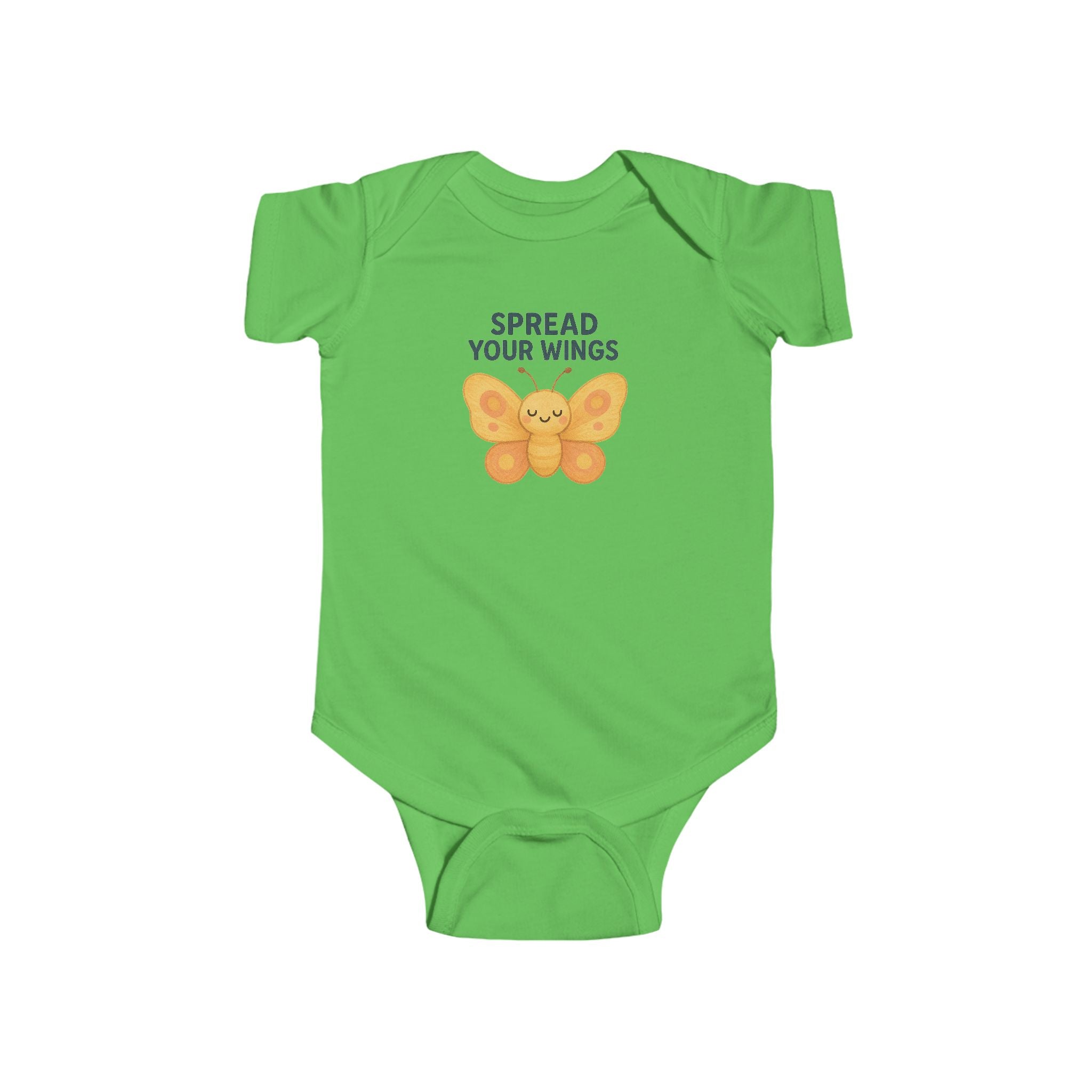 Babygrow - "Spread Your Wings" Cute Penguin Baby Onesie