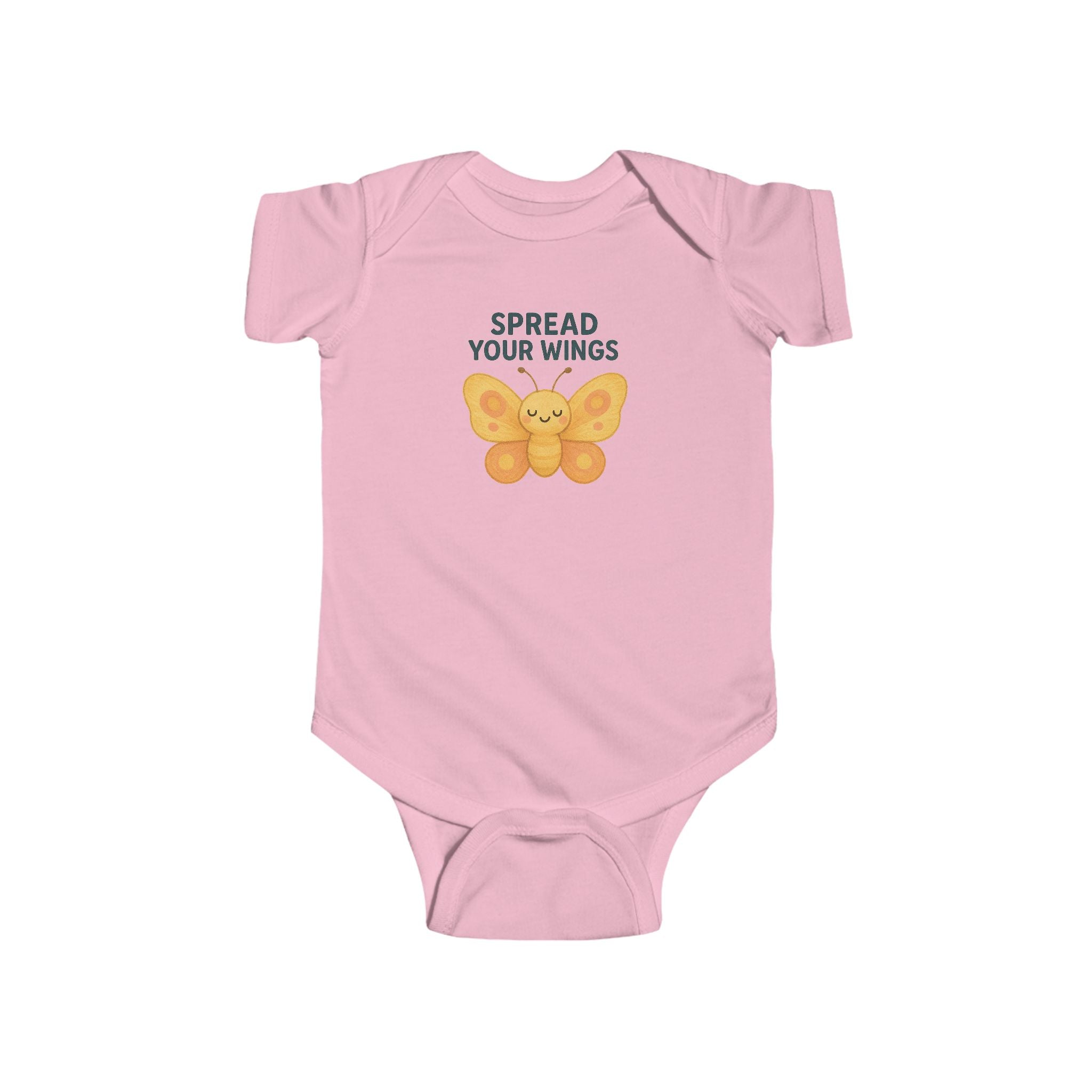 Babygrow - "Spread Your Wings" Cute Penguin Baby Onesie