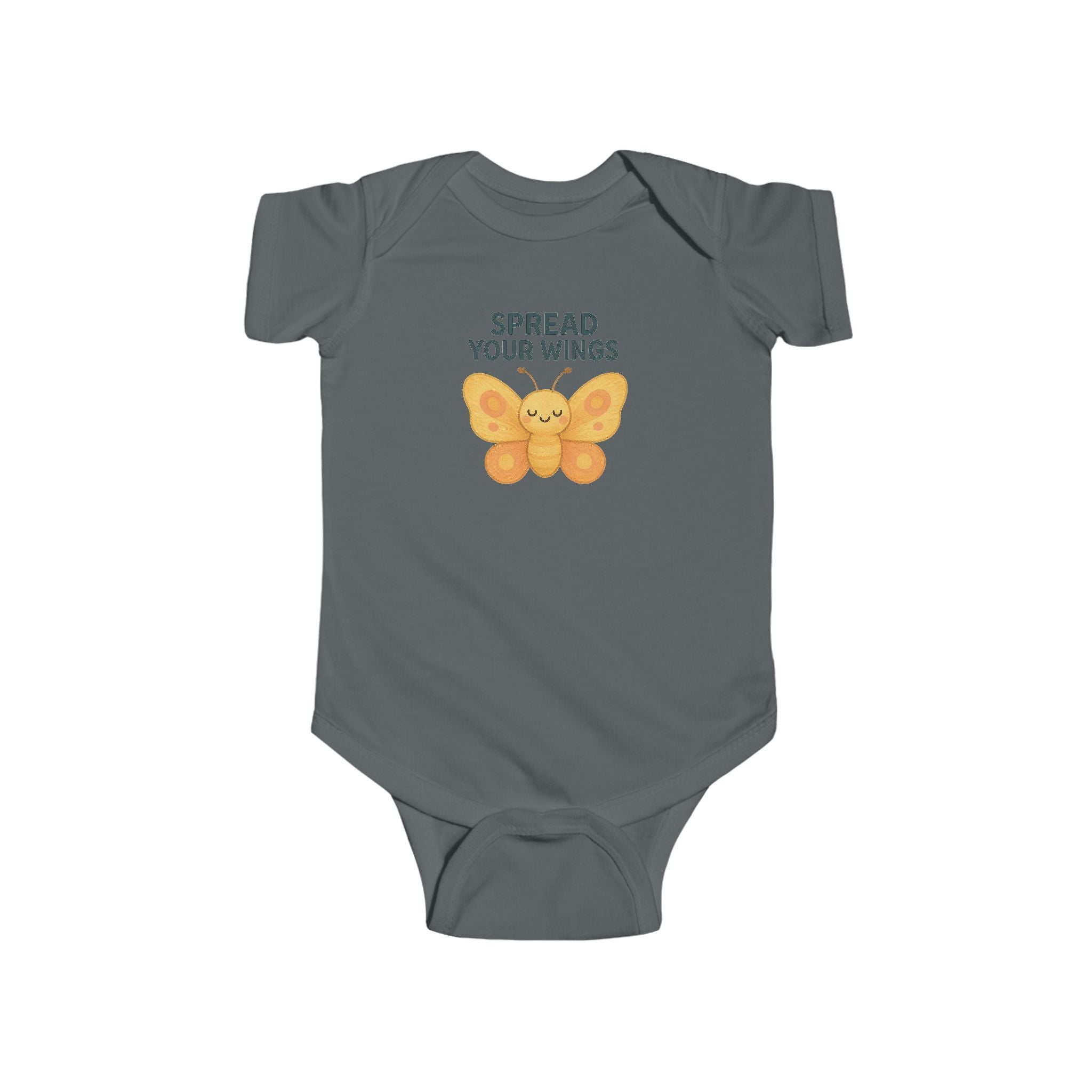 Babygrow - "Spread Your Wings" Cute Penguin Baby Onesie