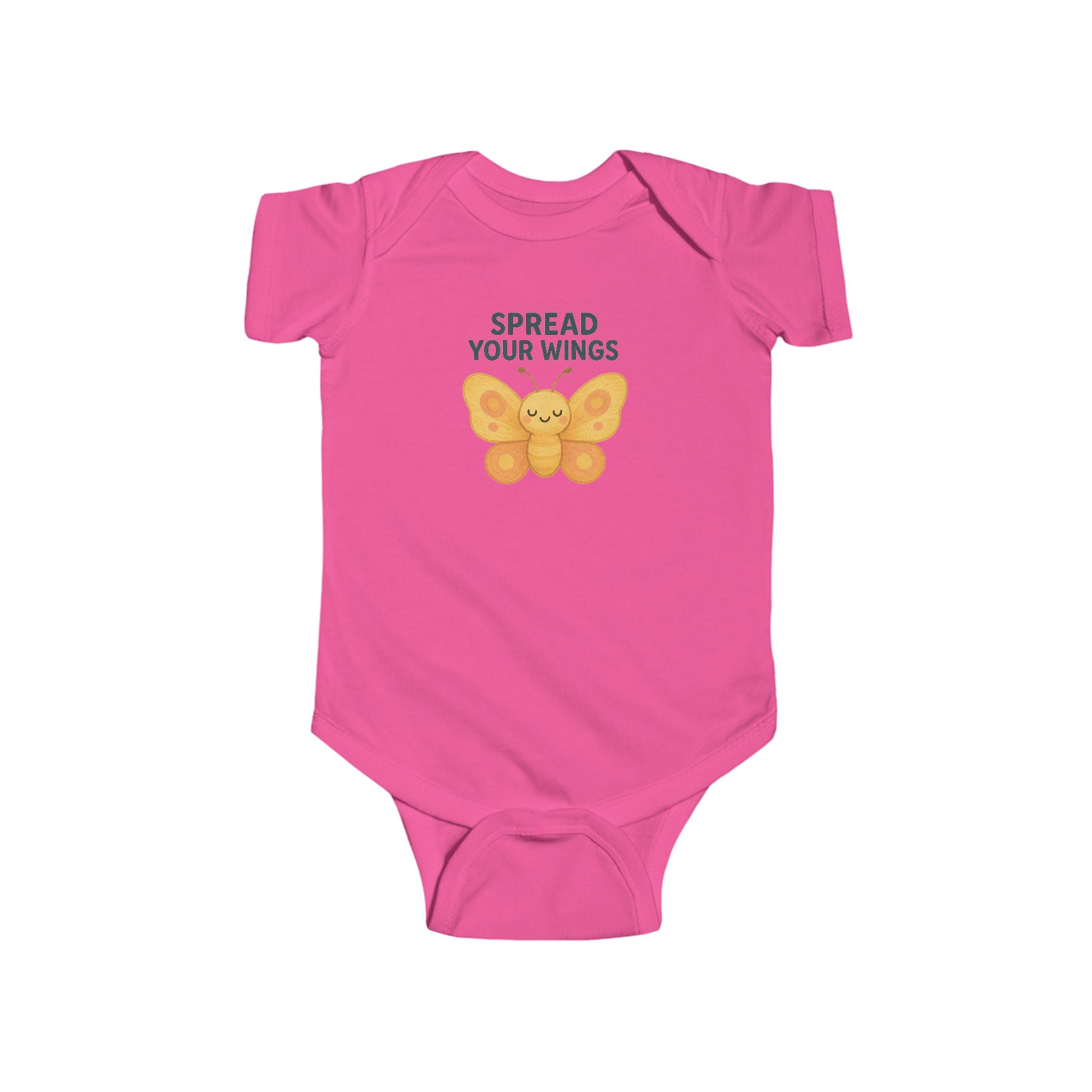 Babygrow - "Spread Your Wings" Cute Penguin Baby Onesie