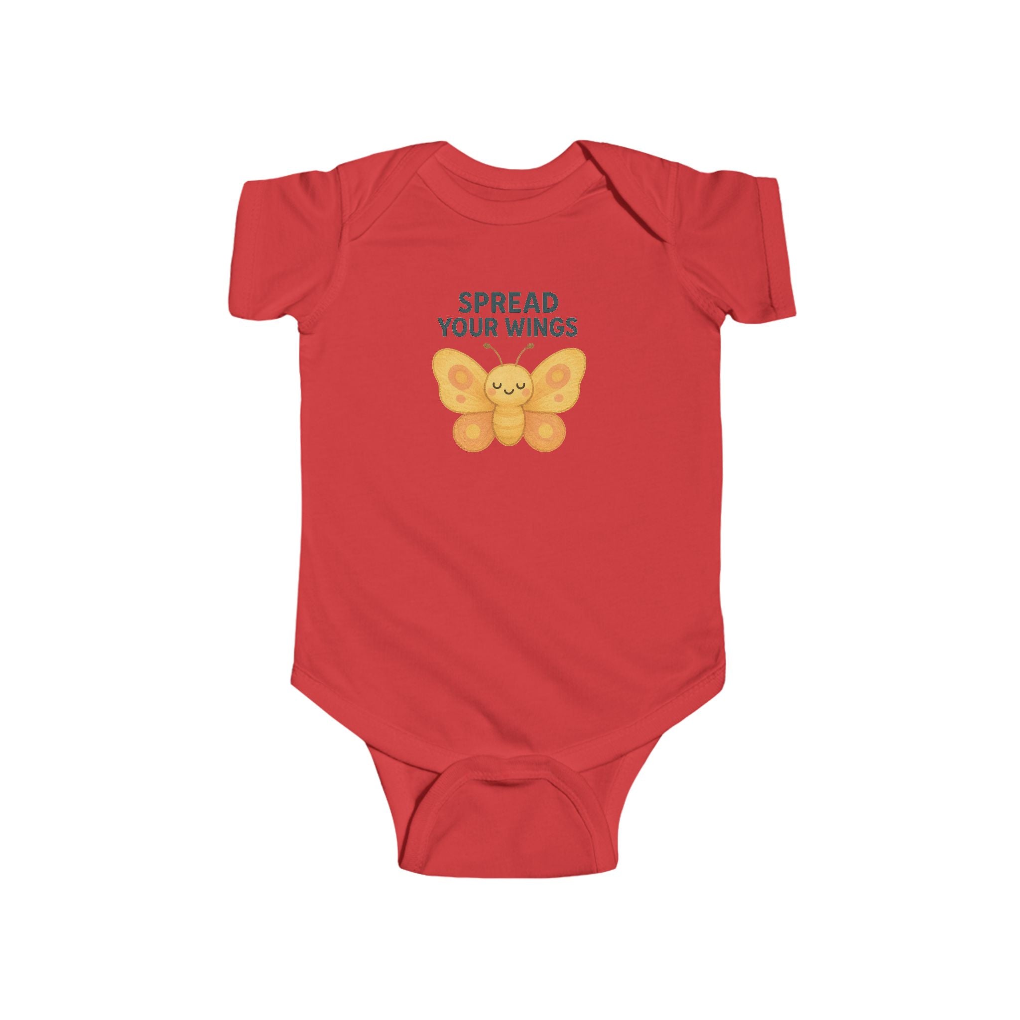 Babygrow - "Spread Your Wings" Cute Penguin Baby Onesie